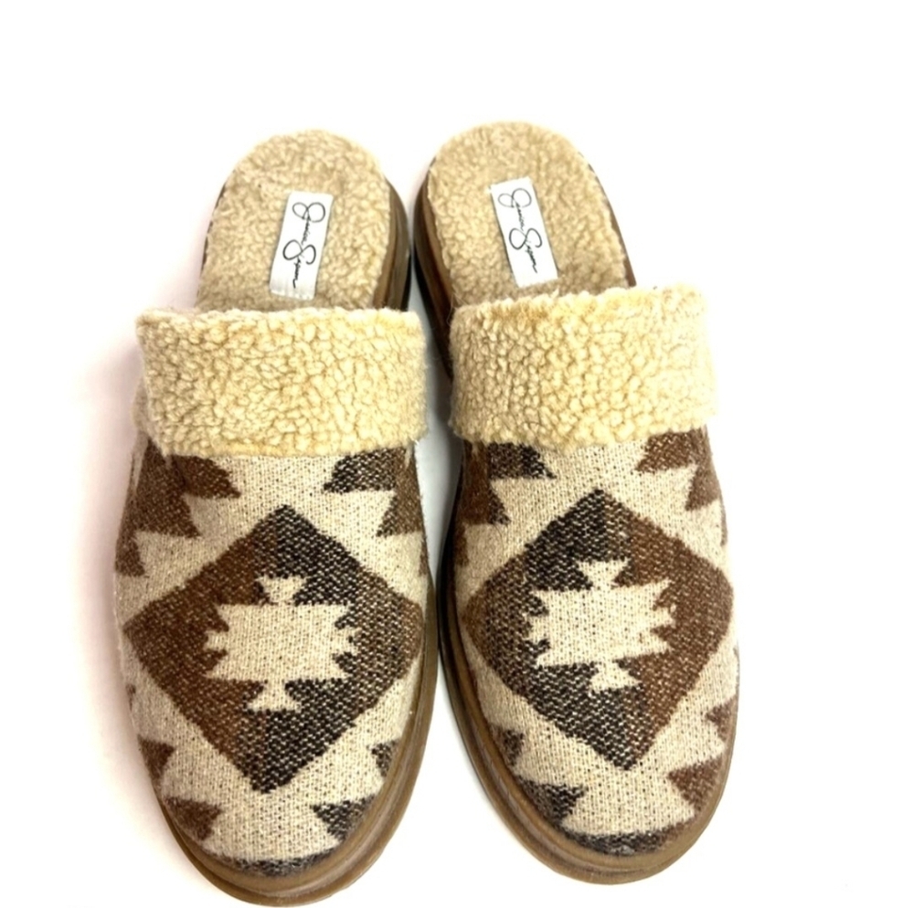 Jessica Simpson Slip On Fur Lined Clogs, 8 NWOT. - Picture 2 of 11